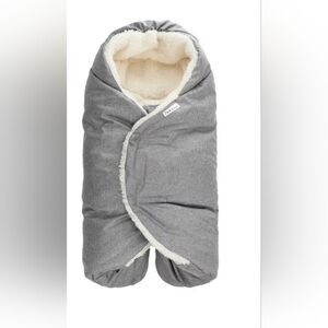 7AM Enfant Nido Cloud Blanket Wrap - Heather Gray - Small